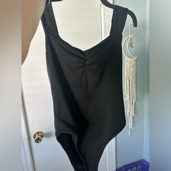 Black Cheeky Bodysuit - Picture 2 of 6